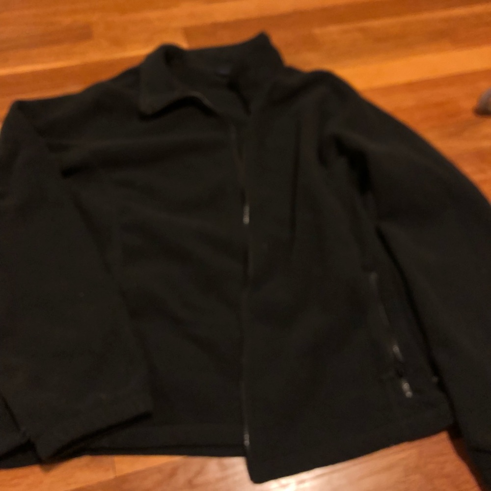Lands end men’s fleece jacket.
